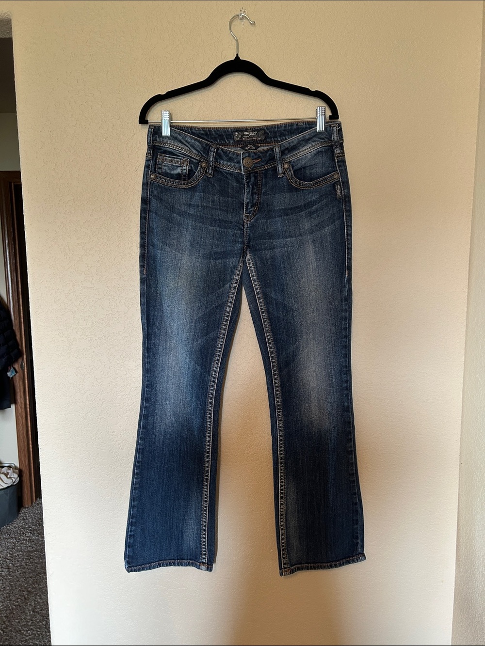 Silver Jeans Co Aiko Boocut Jeans Women’s 30 Medium Wash Stretch Bootcut